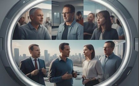 होलोमीट के साथ संचार को बदलना: एक होलोग्राफिक AI डिवाइस