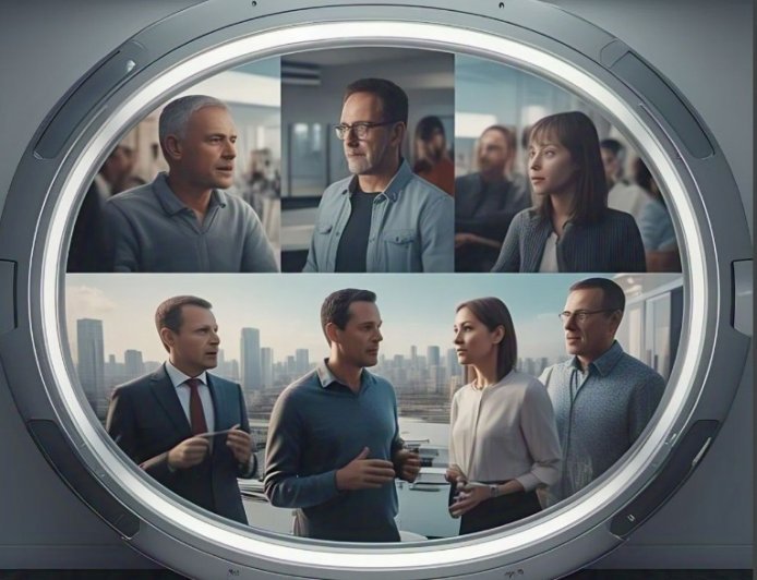 होलोमीट के साथ संचार को बदलना: एक होलोग्राफिक AI डिवाइस