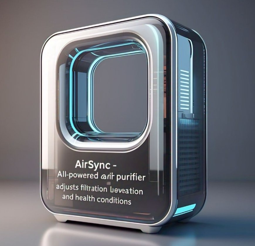AirSync का परिचय: स्वस्थ घर के लिए AI-संचालित AIR PURIFIER
