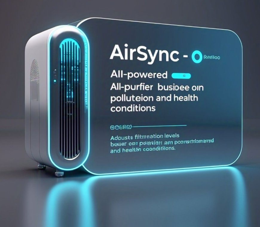 AirSync का परिचय: स्वस्थ घर के लिए AI-संचालित AIR PURIFIER