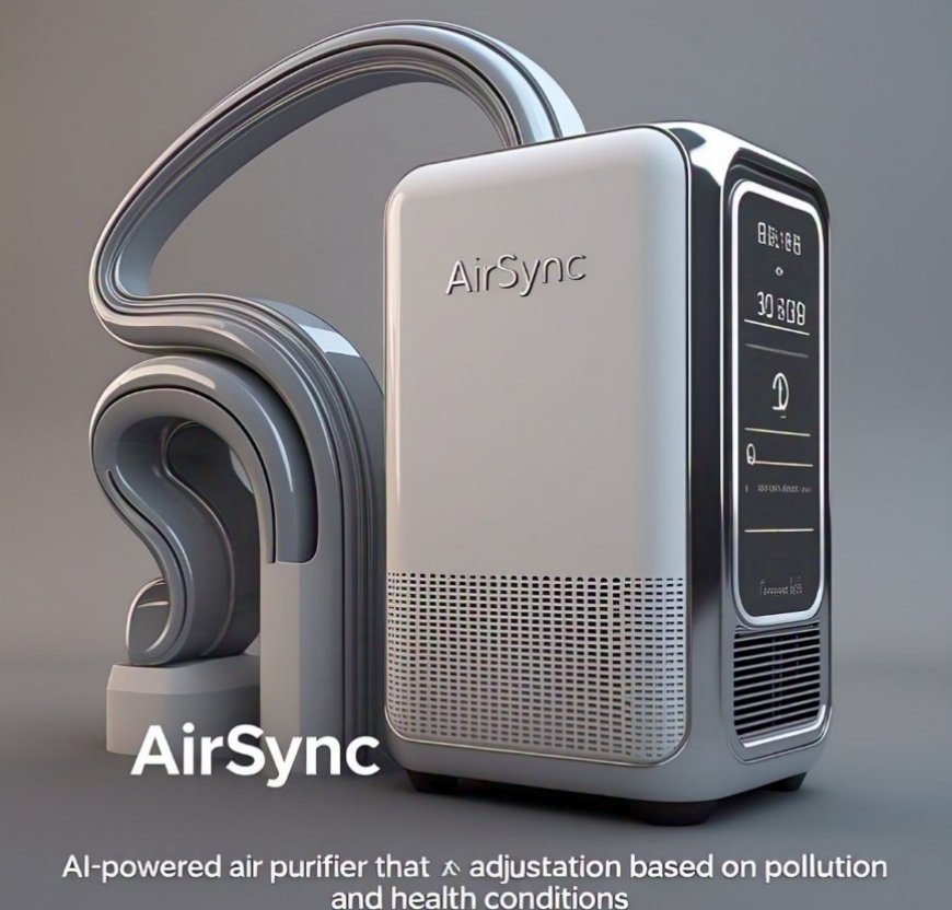AirSync का परिचय: स्वस्थ घर के लिए AI-संचालित AIR PURIFIER